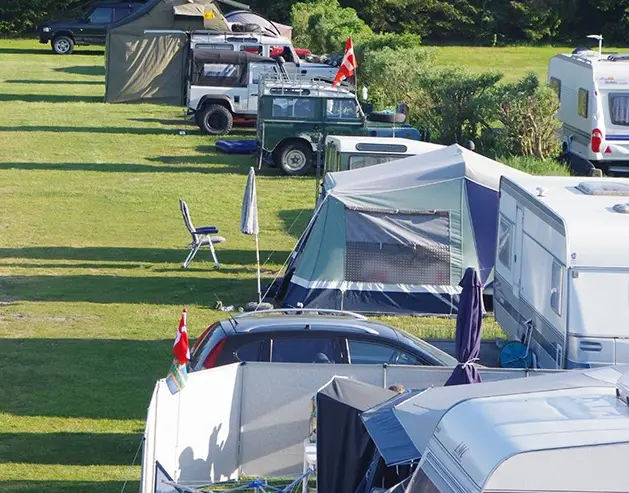 Tornby Strand Camping telte