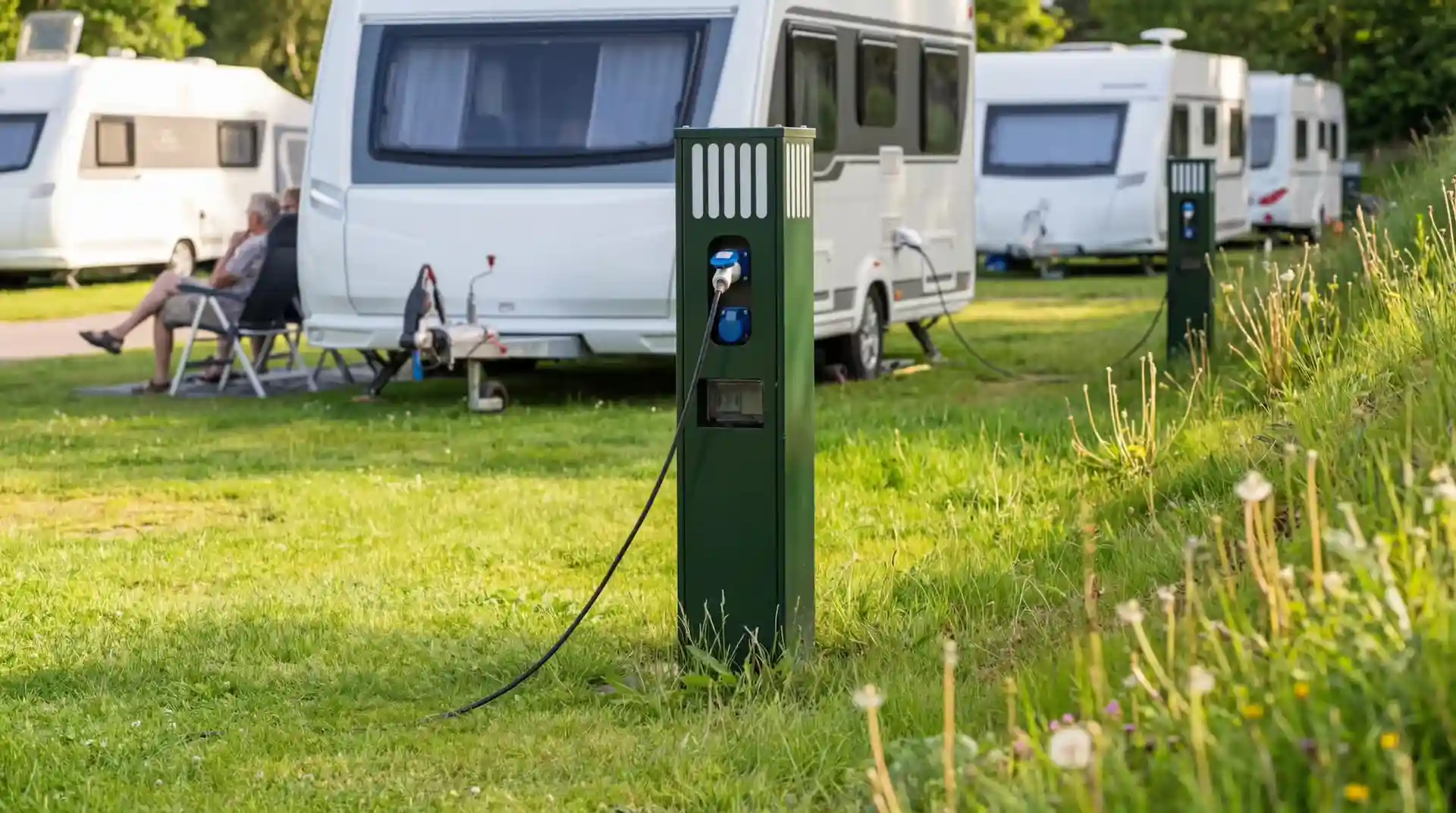 stroemstander-til-autocamper-paa-campingplads-scaled